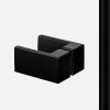 NEW TRENDY Kabina prysznicowa AVEXA BLACK drzwi uchylne 90x90x200 Polska produkcja EXK-1576/EXK-1577